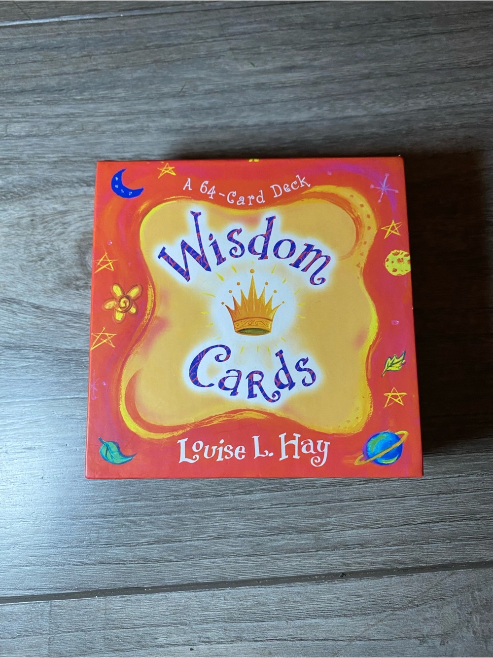 EUC Wisdom Cards by Louise Hay 64 Card Oracle Deck